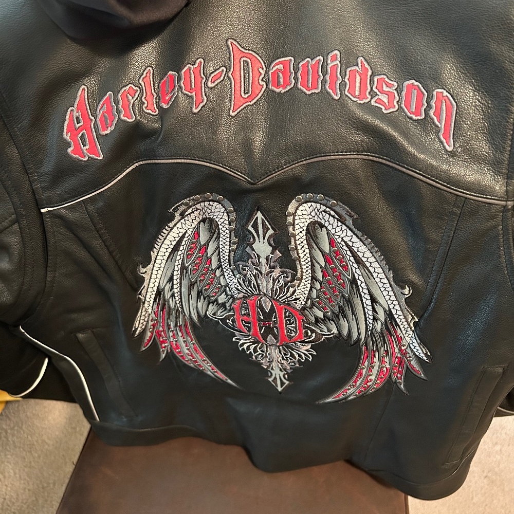 Harley Davidson Leather 3-in-1 Coat